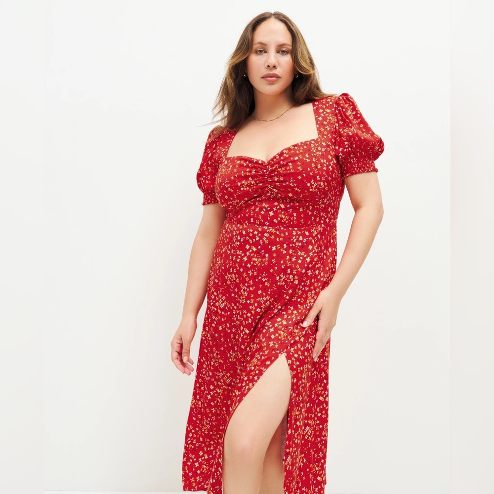 Reformation Lacey Dress in Baila